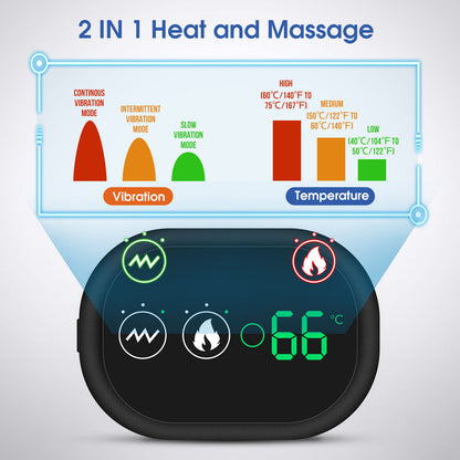 Rechargeable Electric Heating Shoulder Massage Brace