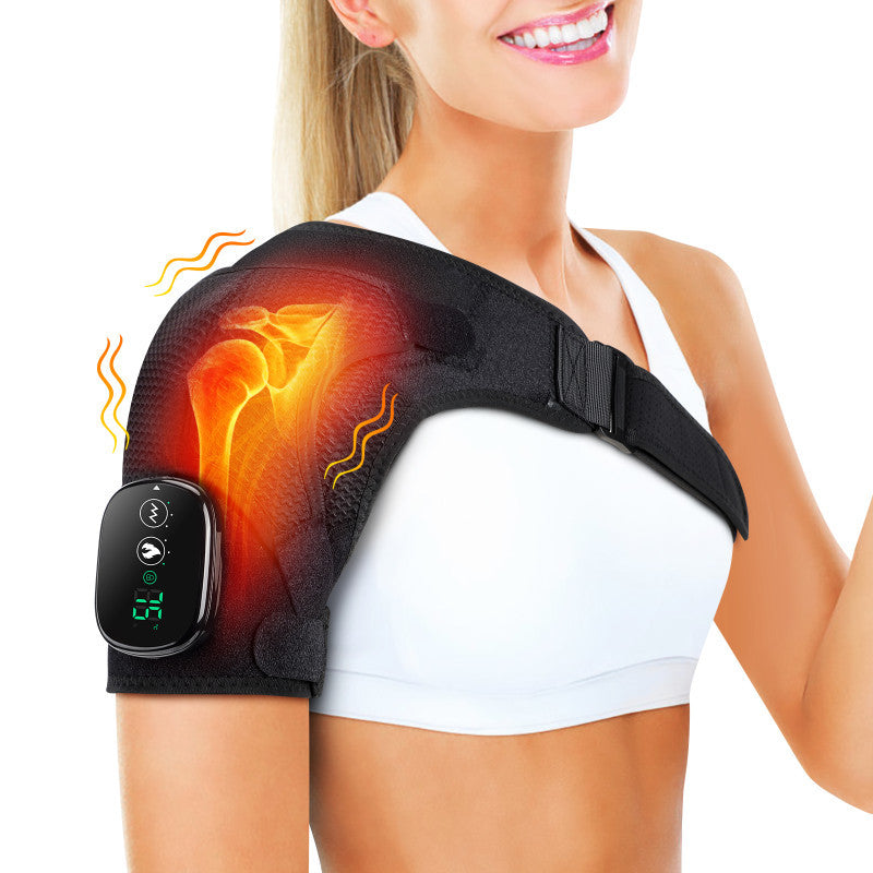 Rechargeable Electric Heating Shoulder Massage Brace